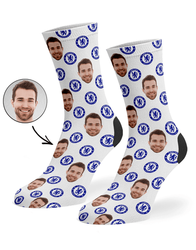 Chelsea Pattern Personalised Socks
