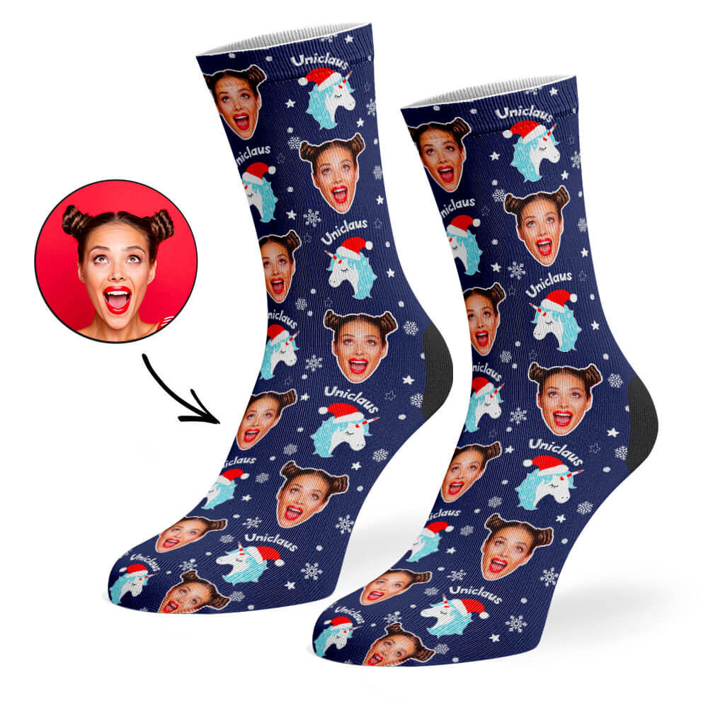 Uniclaus Photo Socks