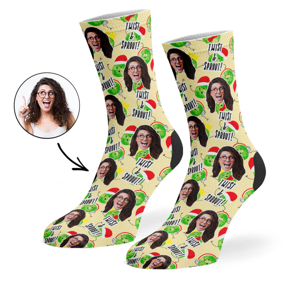 Personalised Twist & Sprout Socks