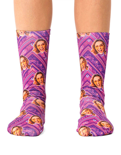 Aztec Festival Personalised Socks