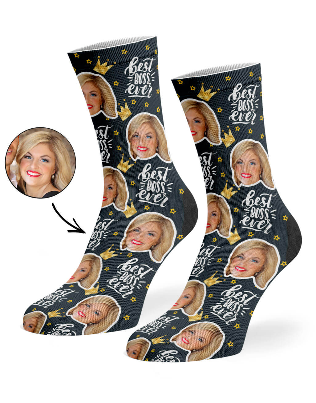 Unique Best Boss Ever Socks