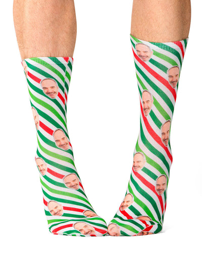 Christmas Stripes Socks
