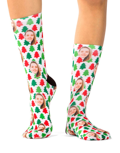 Christmas Trees Socks