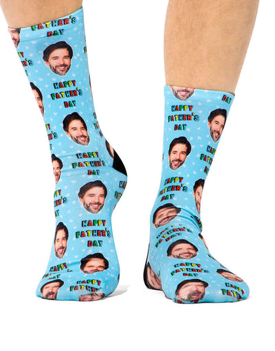 Happy Father's Day Face Socks