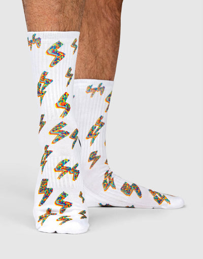 pixel-bolt-socks