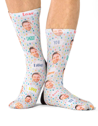 Love You Daddy Socks