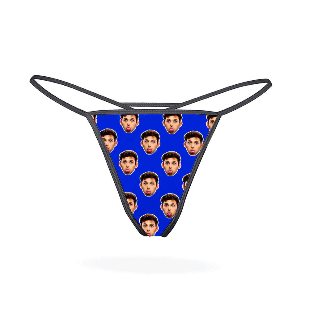 Your Face Thong  Personalised Face Thong – Super Socks