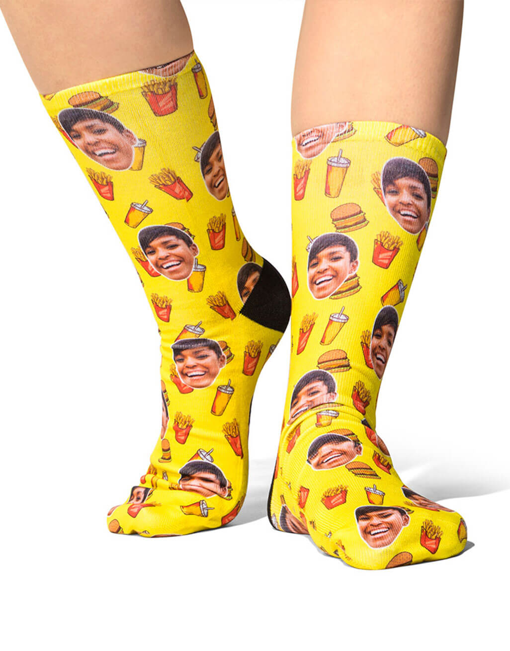 Personalised Chips & Drink Socks