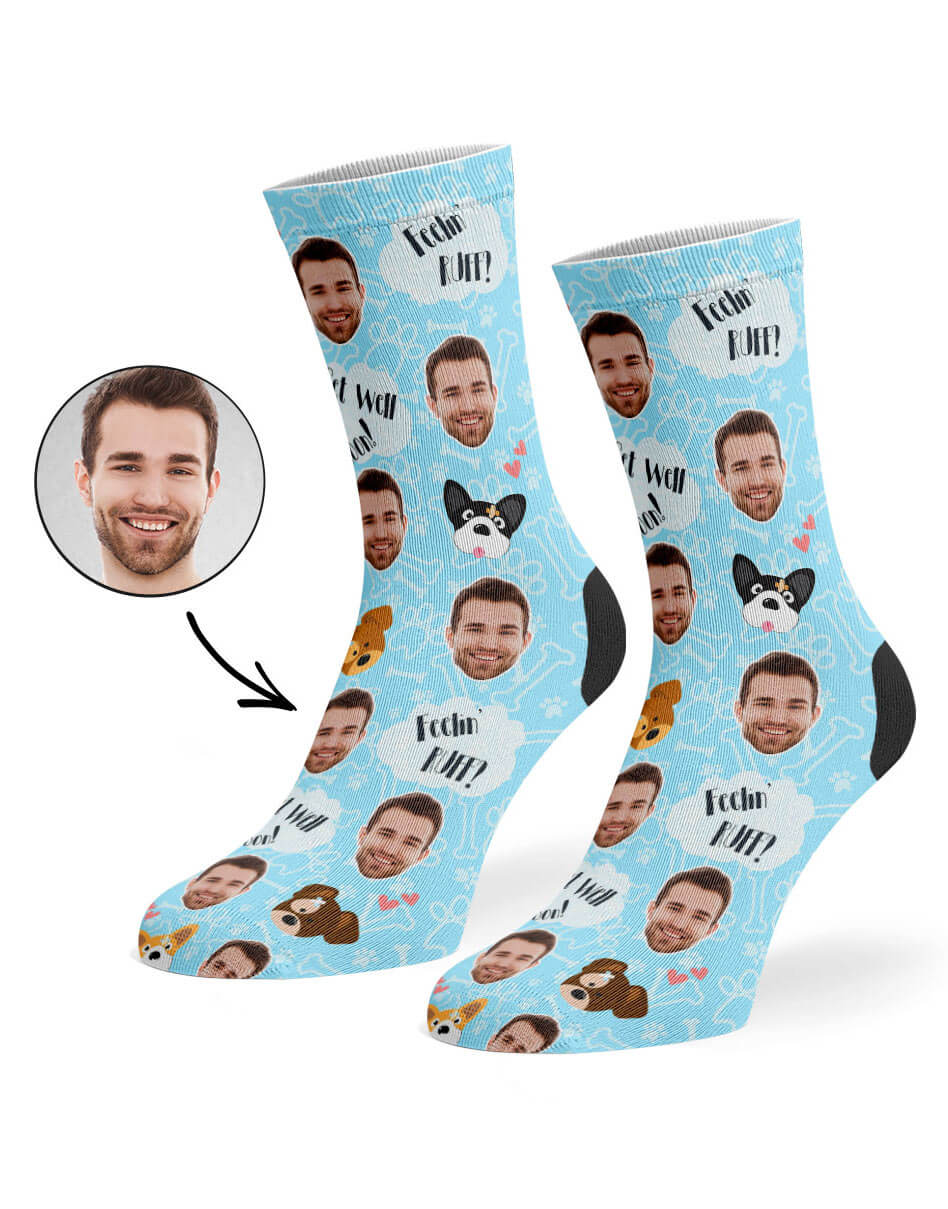 Feelin' Ruff? Photo Socks