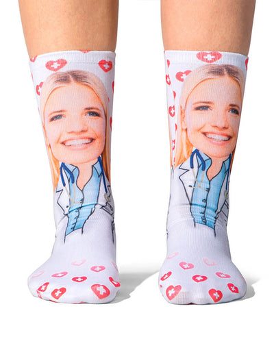 Female Doctor Me Socks