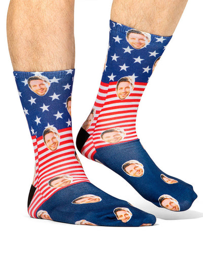 USA Flag Socks