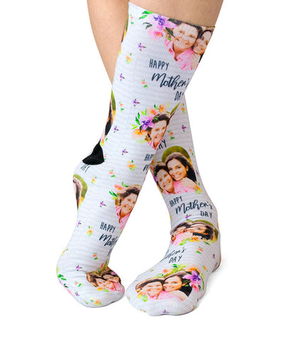 Mother's Day Photo Socks