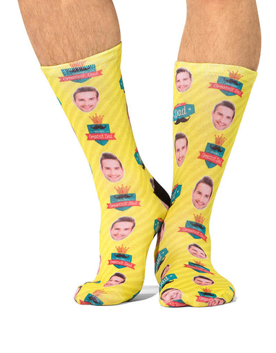 Greatest Dad Socks