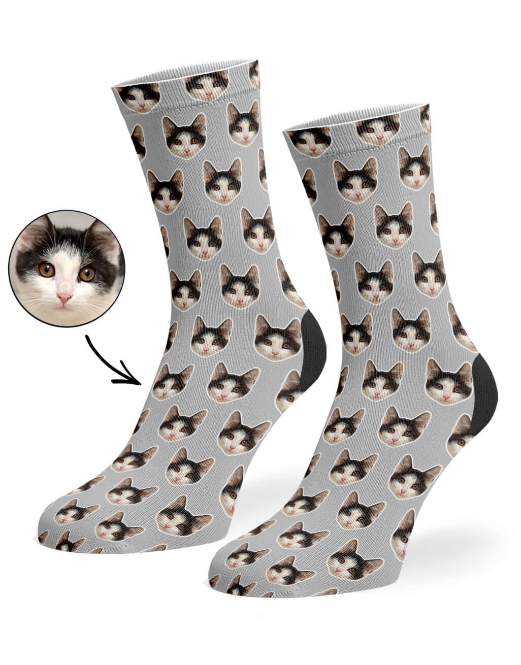Cat Pattern Socks