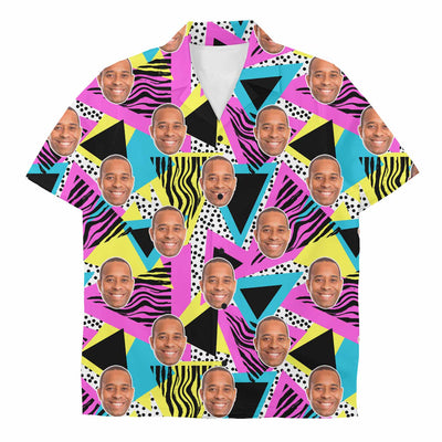 Pink Retro Custom Hawaiian Shirt