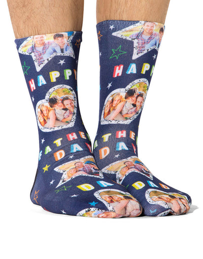 Father's Day Collage Socks