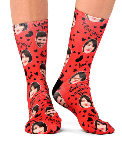 Happy Valentines Socks