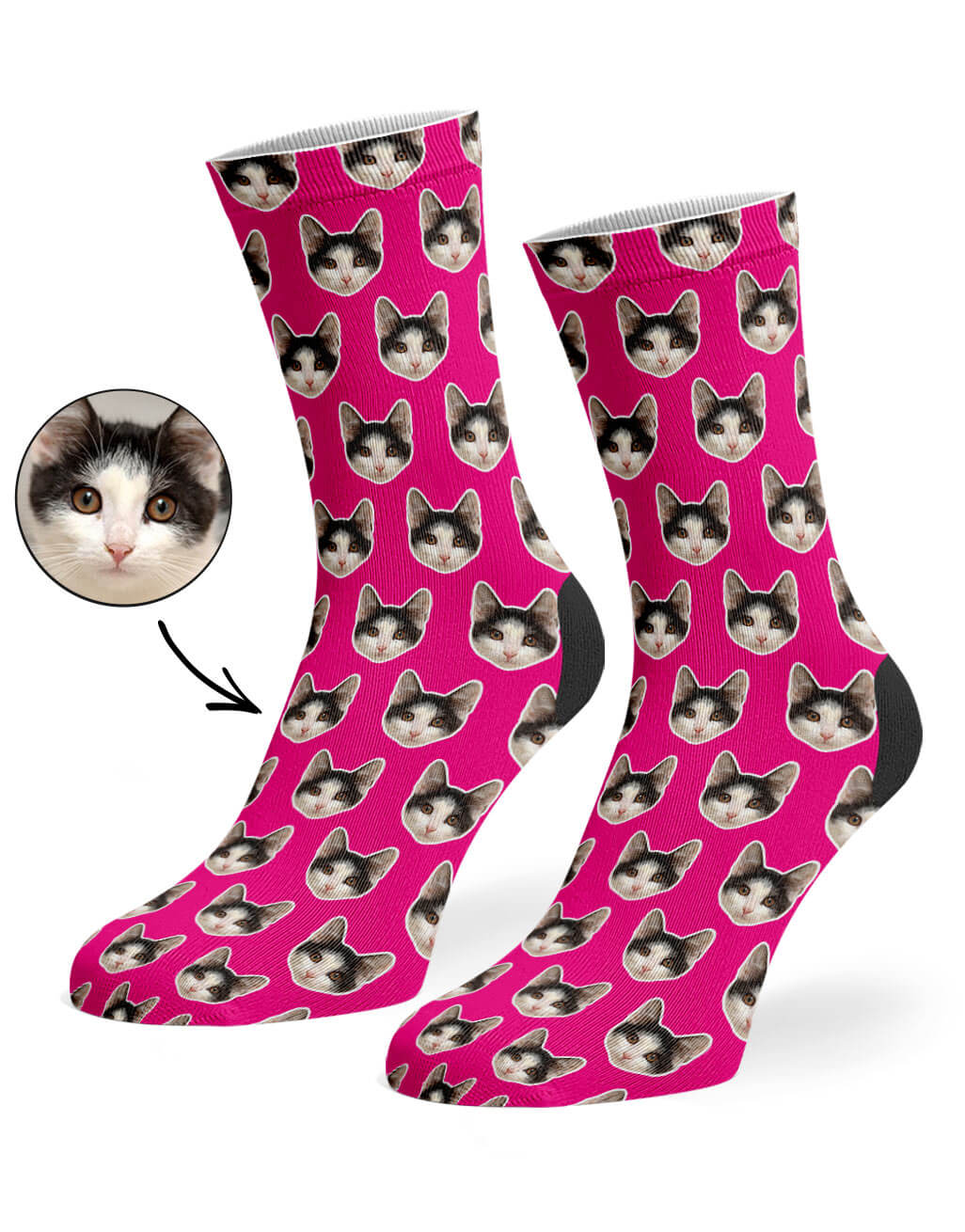 Cat Pattern Socks