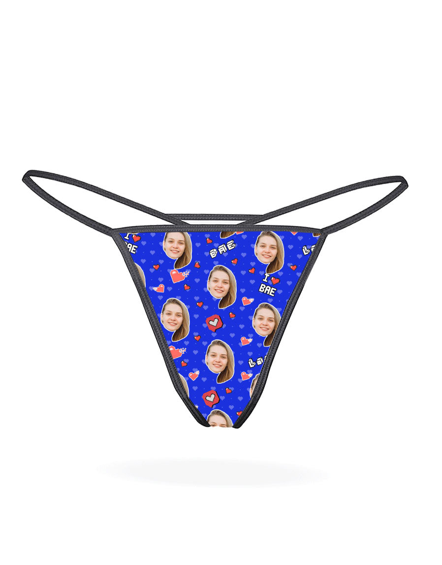 Customised I Love Bae Thong