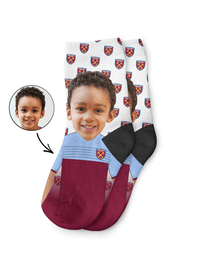 West Ham Fan Kids Socks