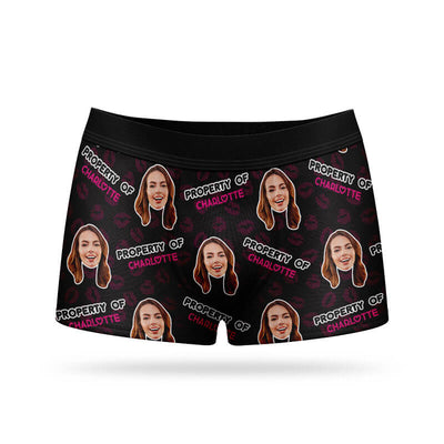 Property Of - Personalised Name Boxers
