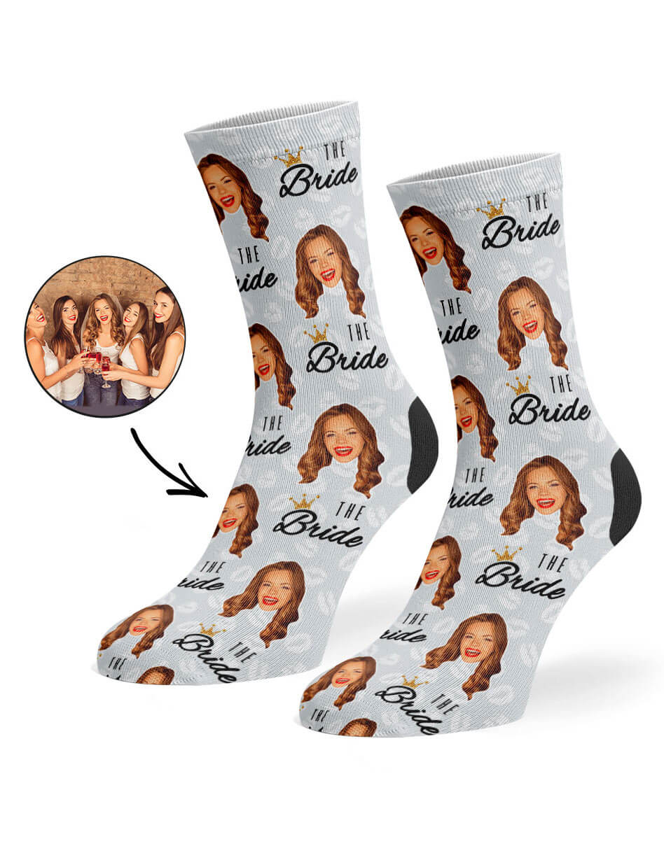 The Bride Wedding Day Socks
