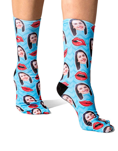 Comic Lips Socks