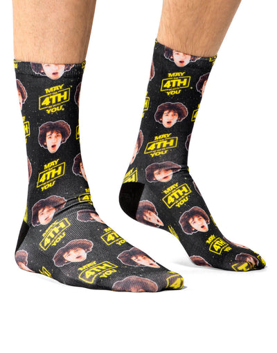 May The 4th Be With You Socks