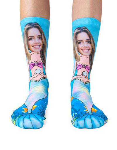 Personalised Mermaid Socks