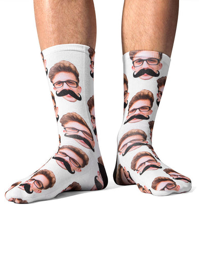 Moustache Me Socks