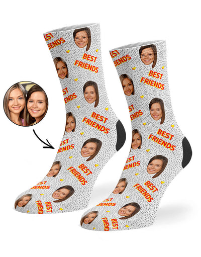 Your Own Photo Best Friends Socks