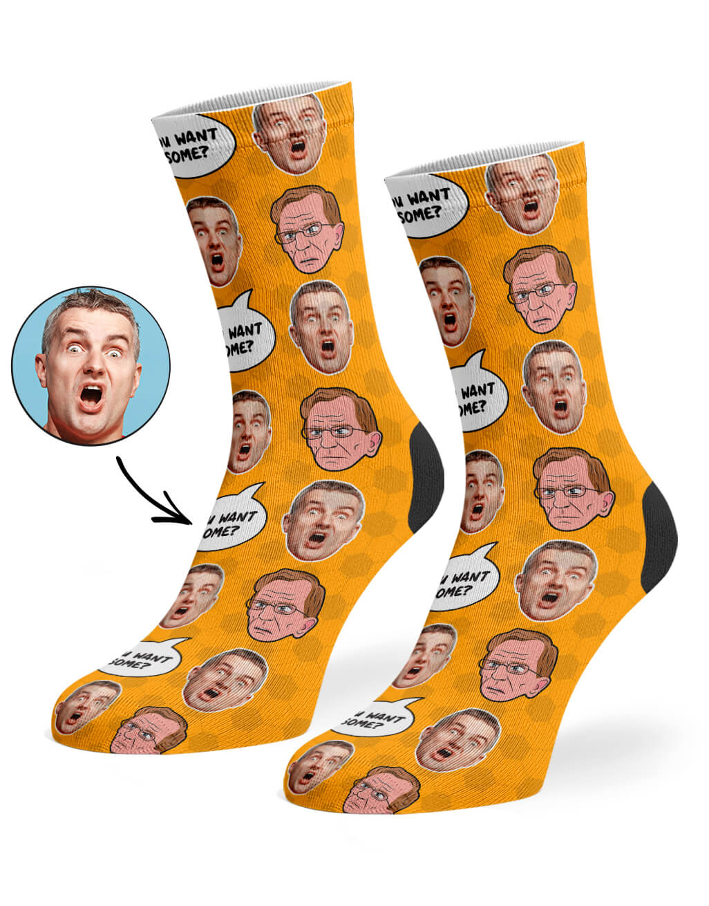 Wealdstone Raider - You Want Some? Photo Socks