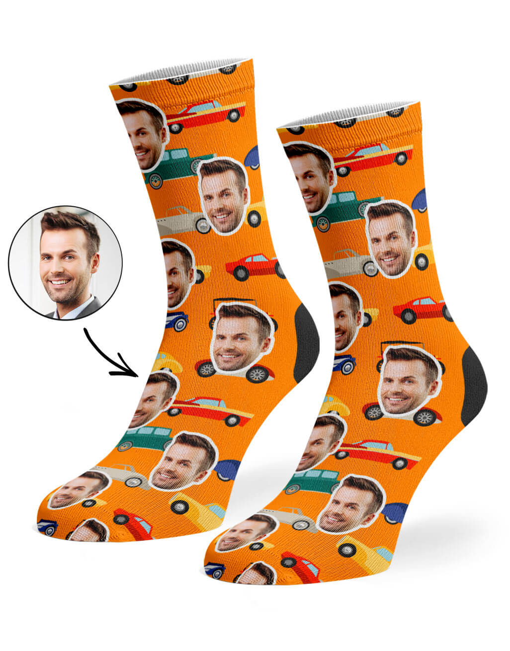 Car Face Socks