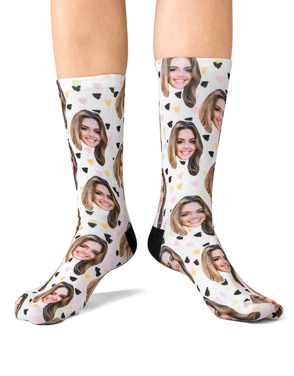 Paint Triangle Socks | Personalised Pattern Socks