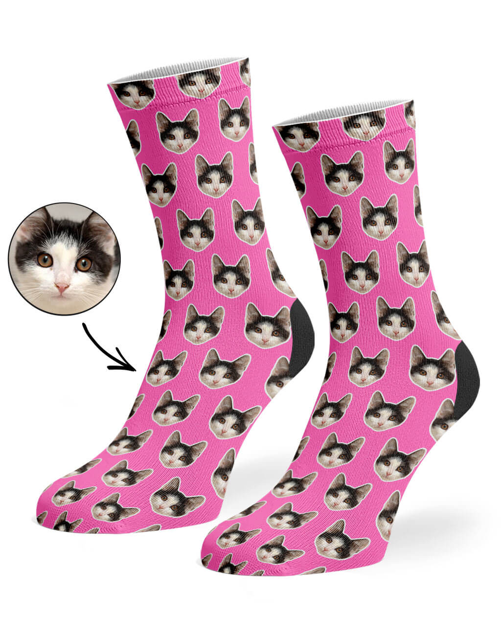 Cat Pattern Socks