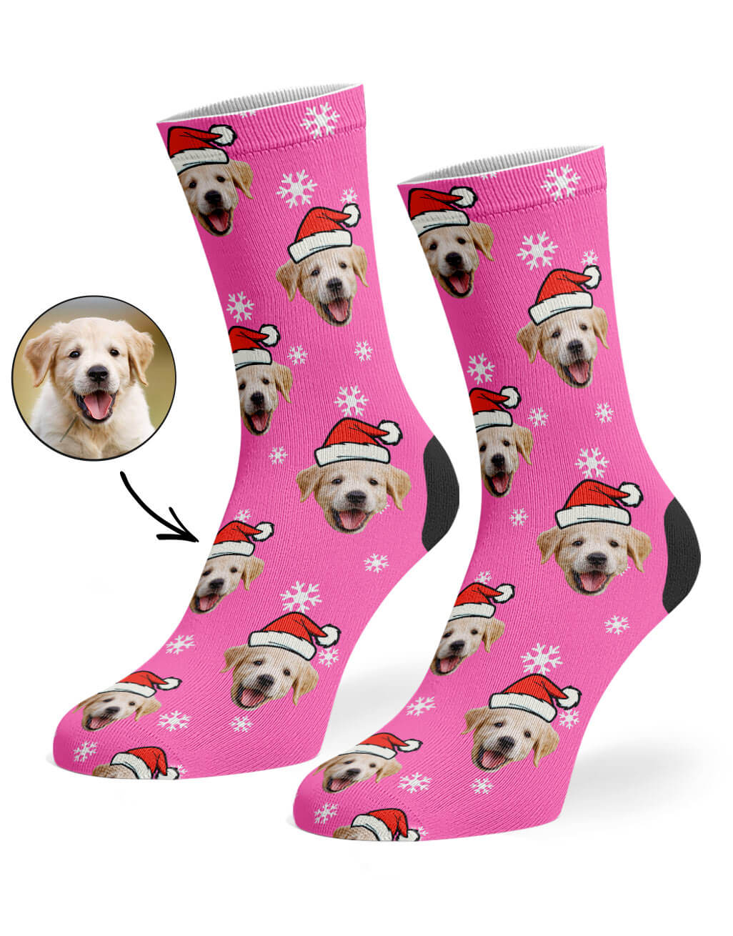Santa My Dog Socks