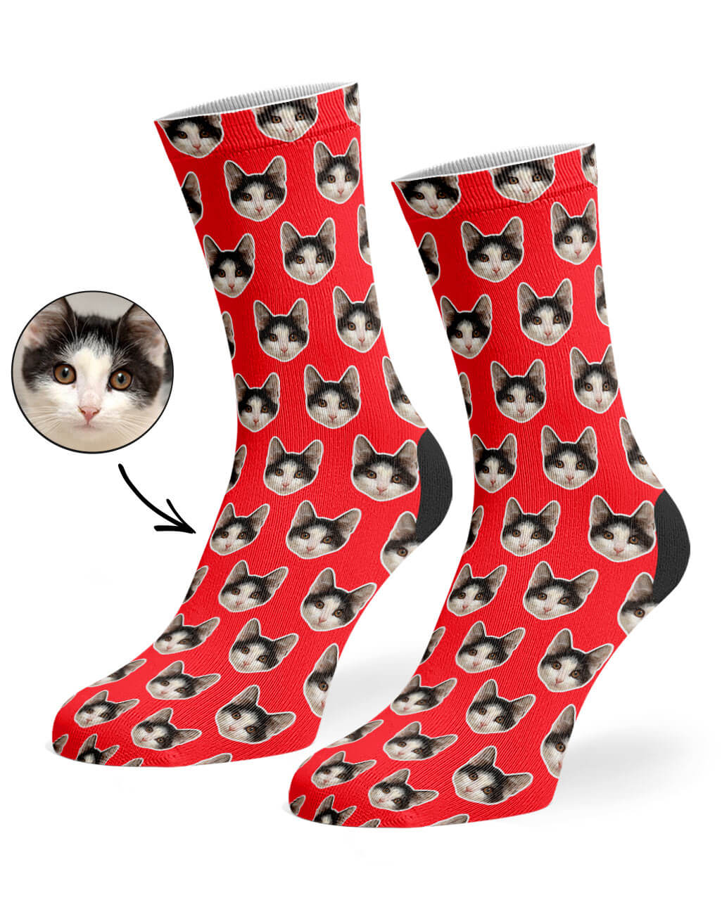 Cat Pattern Socks