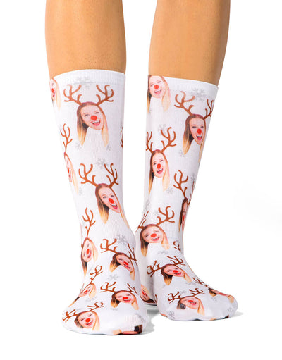 Reindeer Me Socks