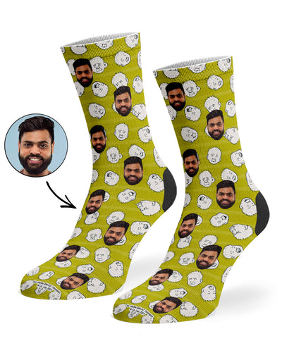 Oor Wullie Pattern Socks