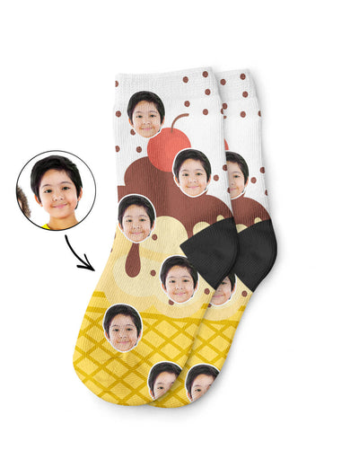 Ice Cream Kids Socks