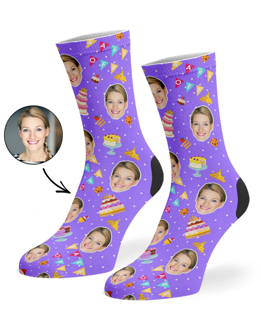 Bake Off Queen Socks