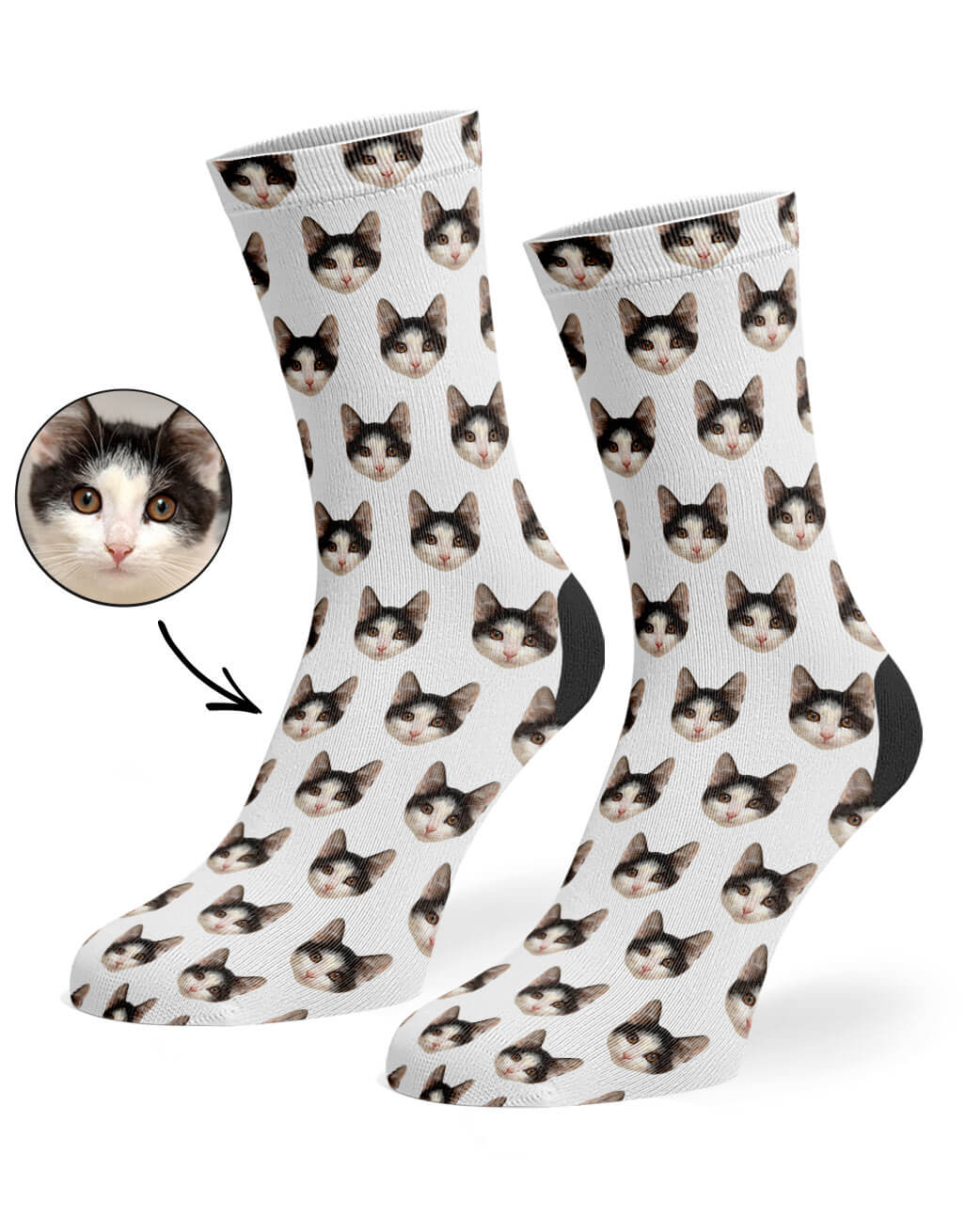 Cat Pattern Socks