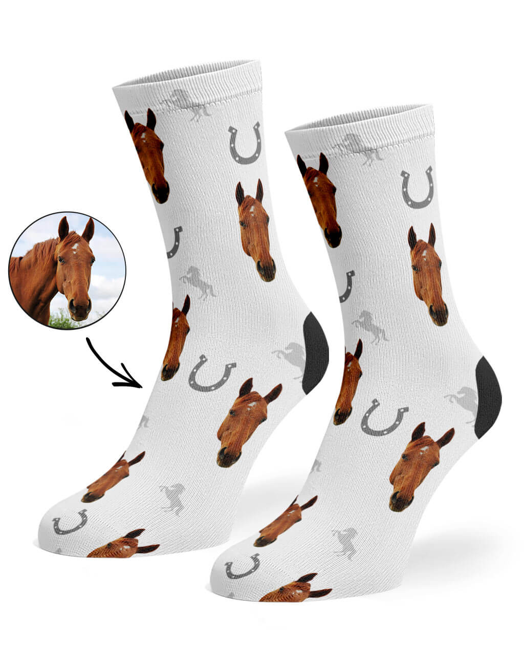 Your Horse On White Socks