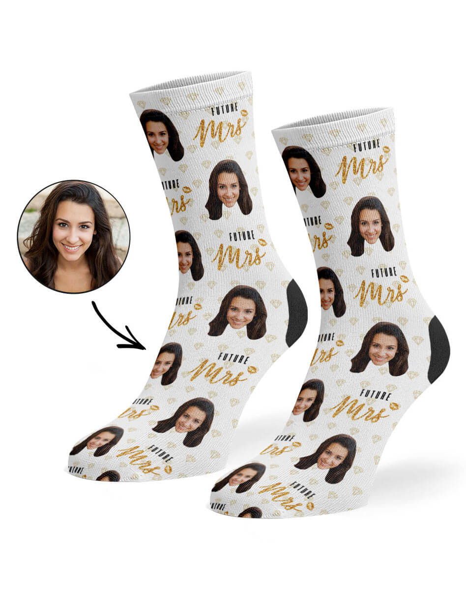 Personalised Future Mrs Socks