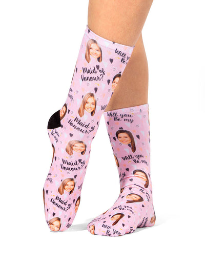 Will You Be My Maid Of Honour? Socks