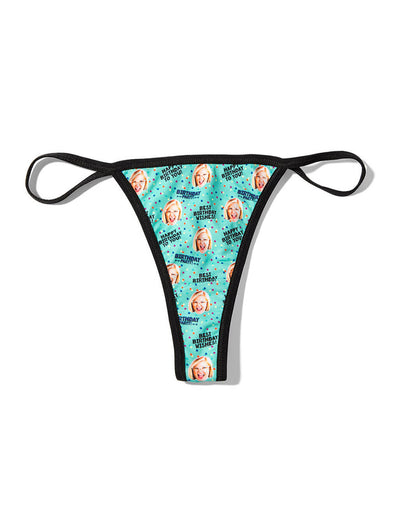 Personalised Best Birthday Wishes Thong