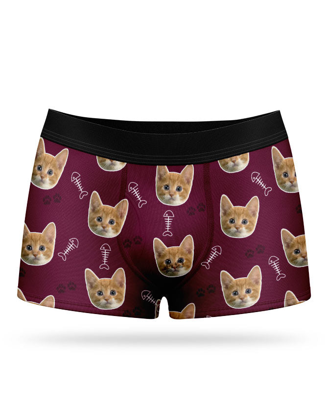 Print Your Cat on Boxers
