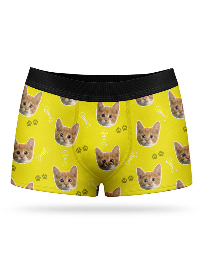 My Cat on Personalised Boxers
