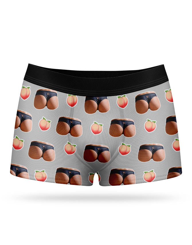 Grey Booty Boxers