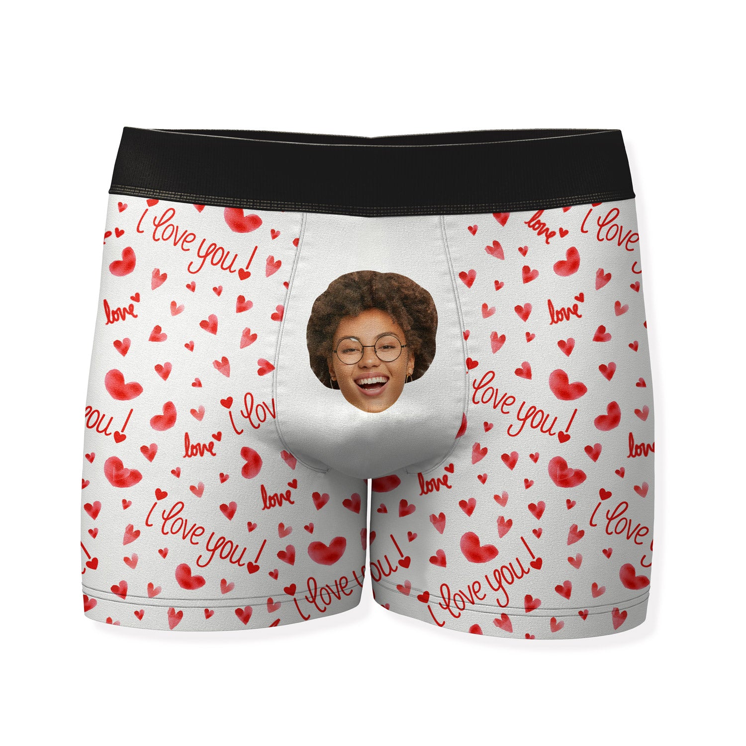 I Love You Face Boxers – Super Socks